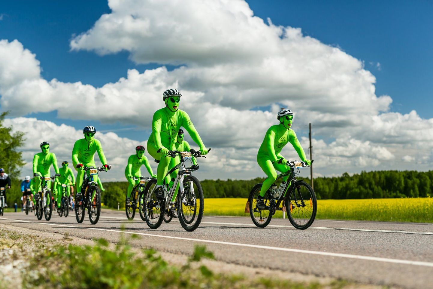 Eelmisel aastal demonstreerisid Tartu rattarallil ulmelist tehnikaajastut rohelised mehikesed, sel aastal on pisut maisemad uuendused.