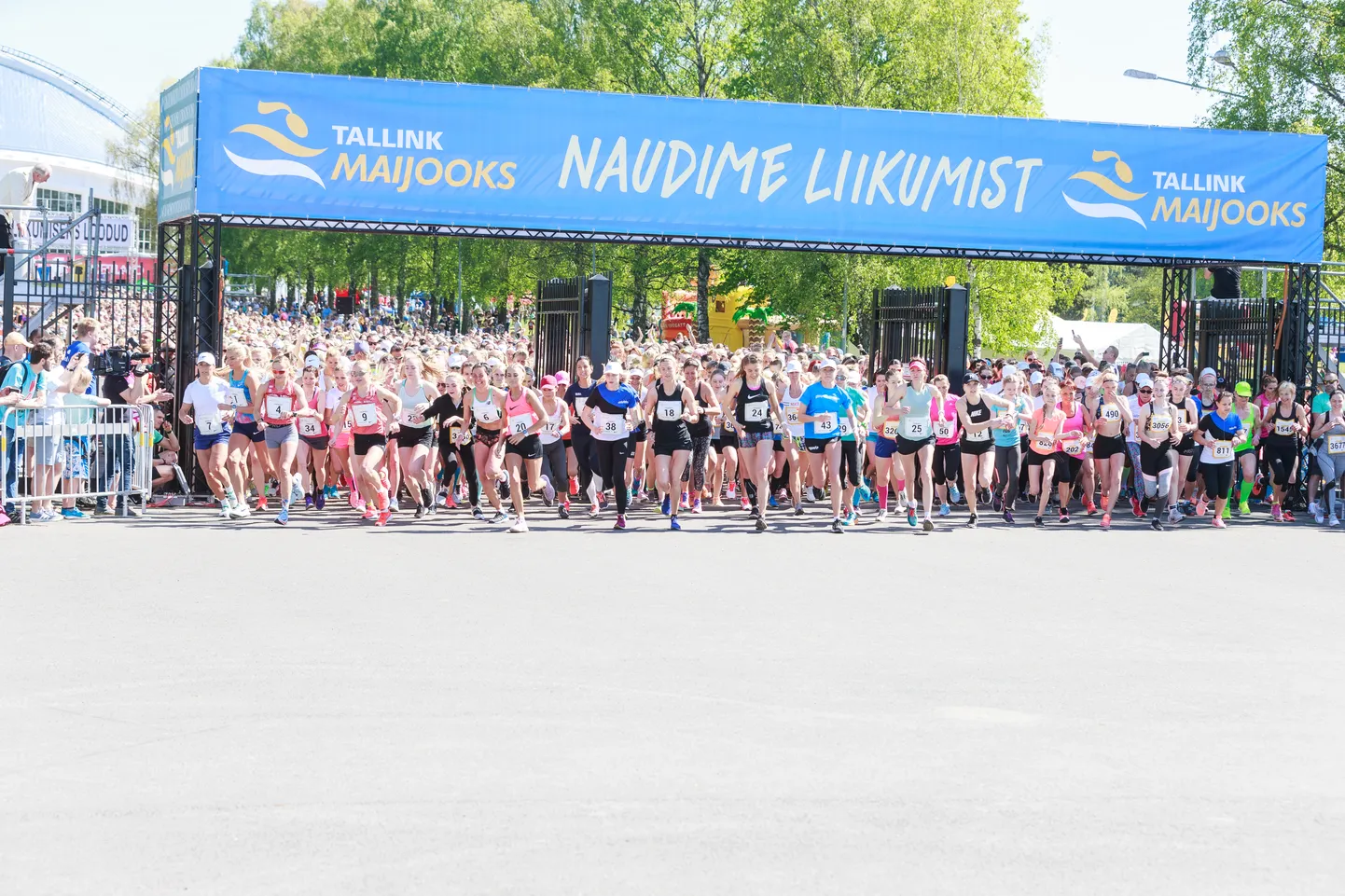 Tallinna Lauluväljak, 18.05.2019
Naiste liikumissündmus Tallink Maijooks 2019.