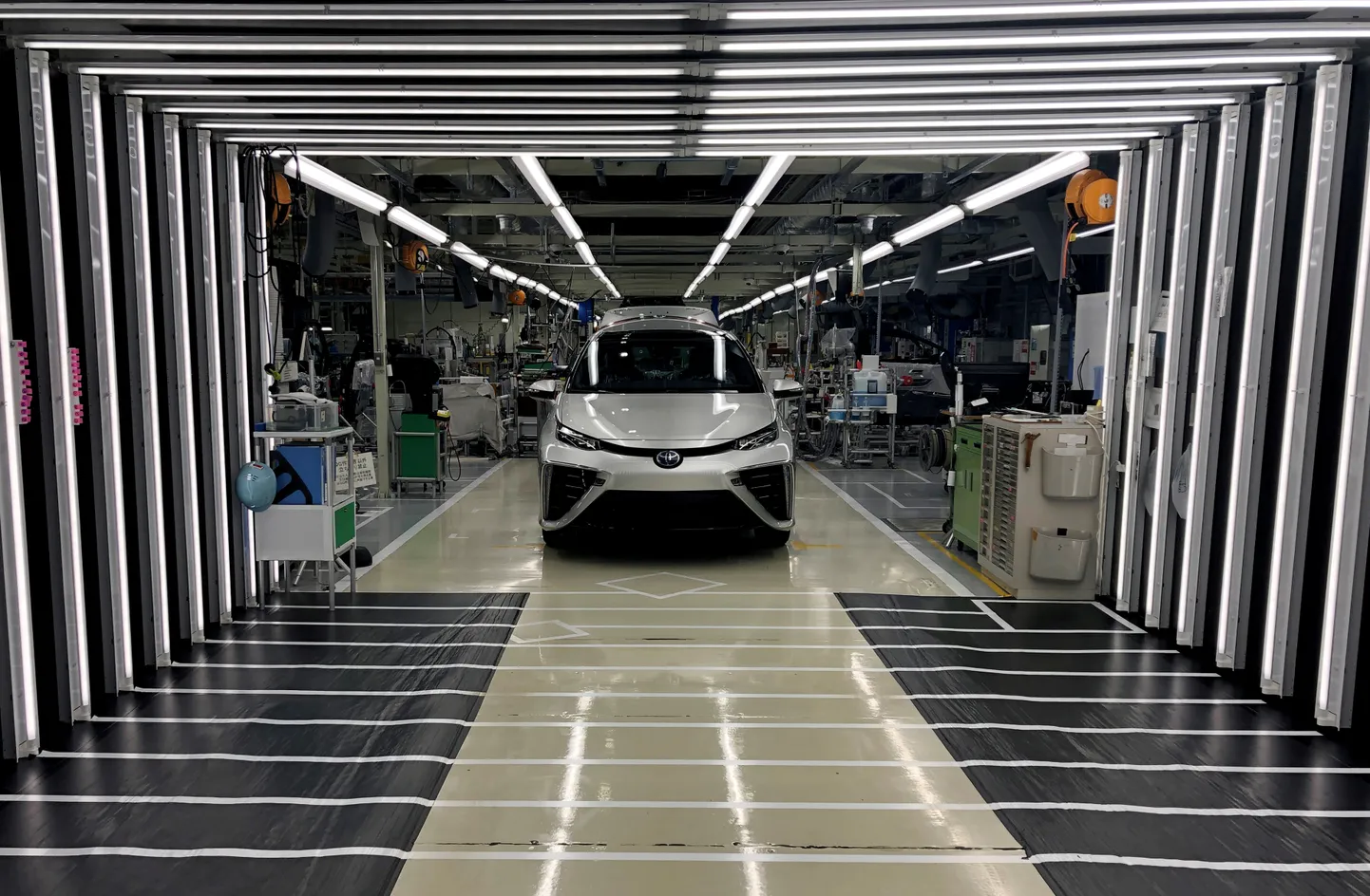 Завод Toyota.