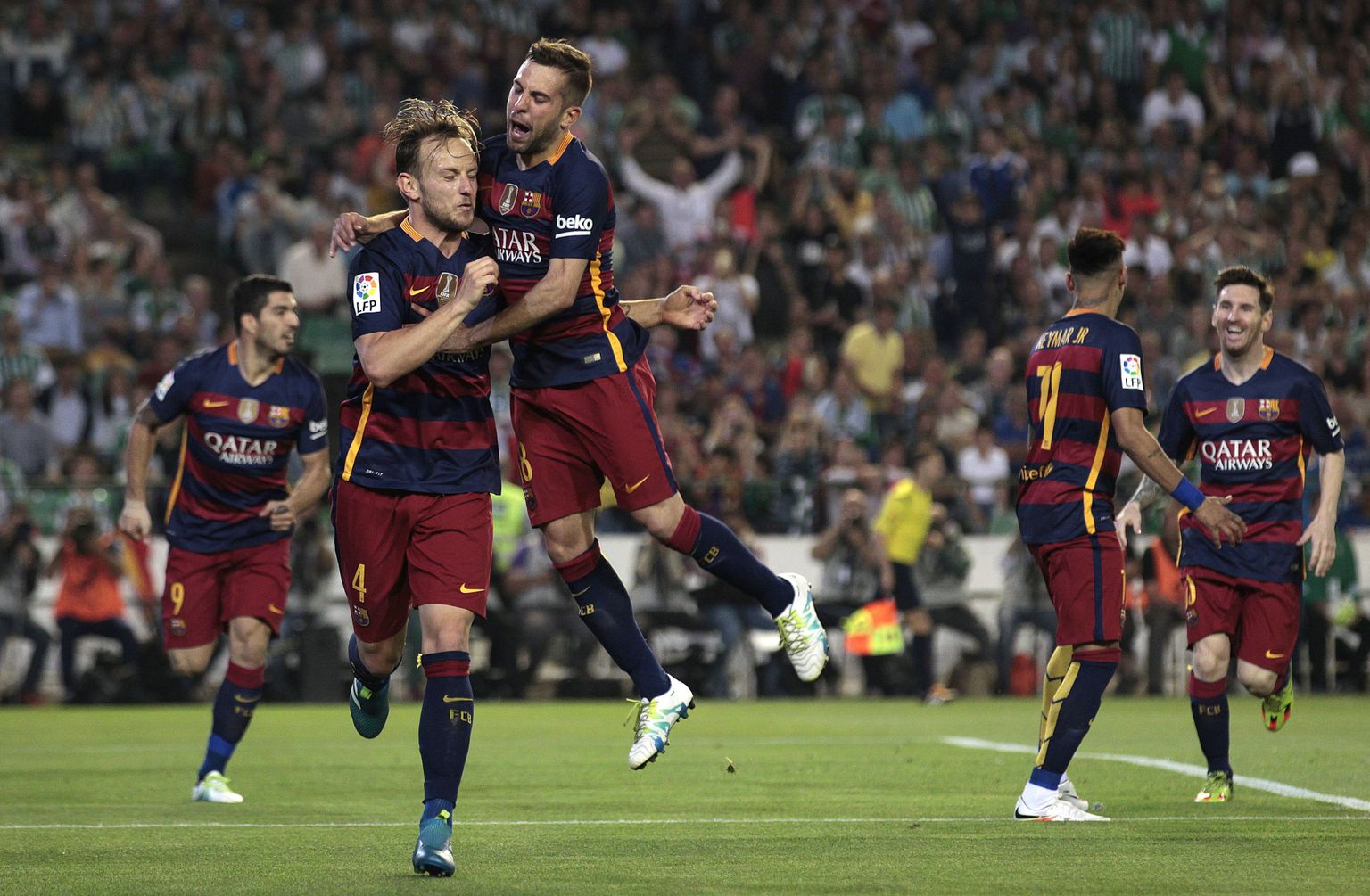 Barcelona mängijad lõi Real Betisi võrku kaks palli ja teenisid kolm punkti.