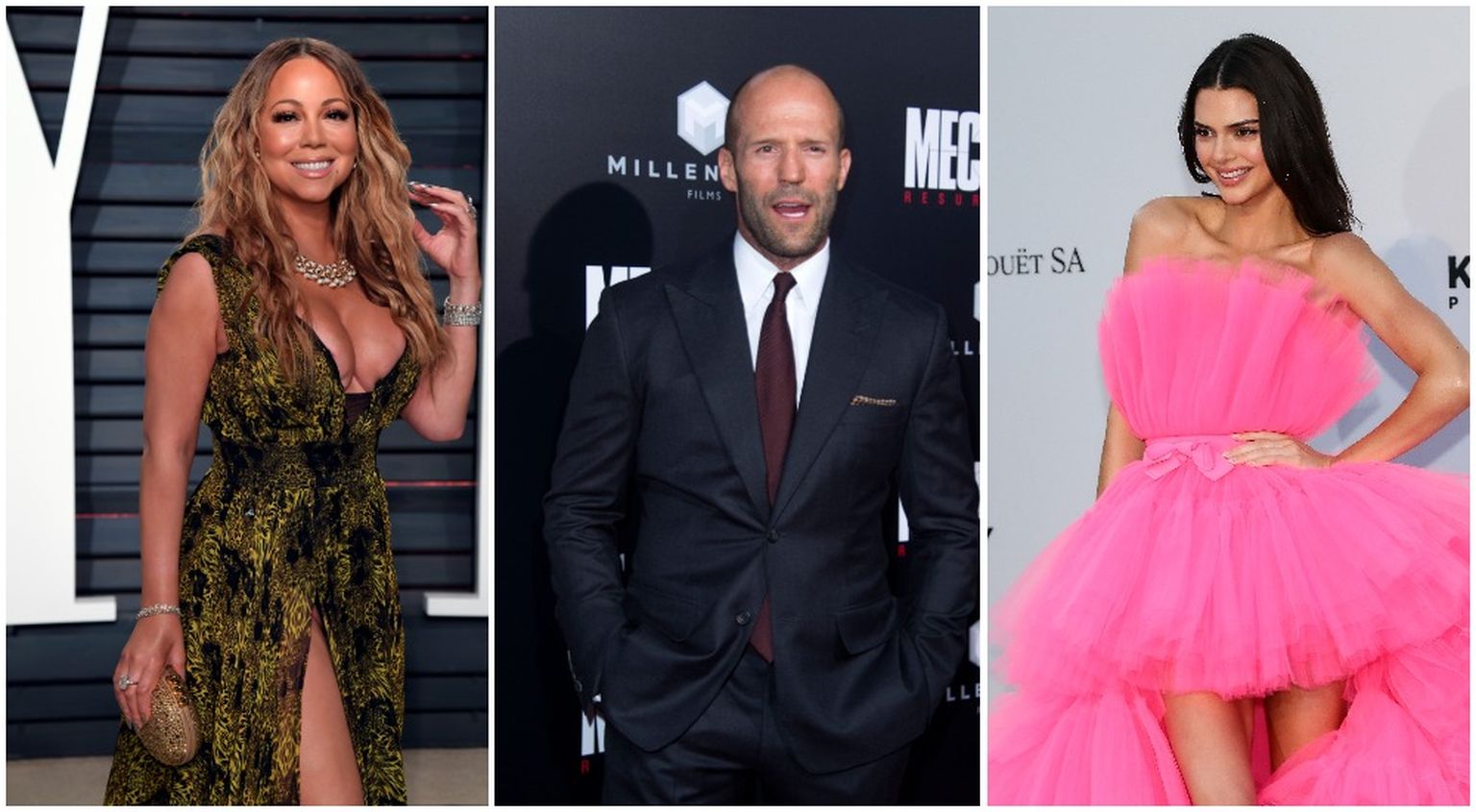 Mariah Carey, Jason Statham ja Kendall Jenner on kõik väljakutse vastu võtnud.