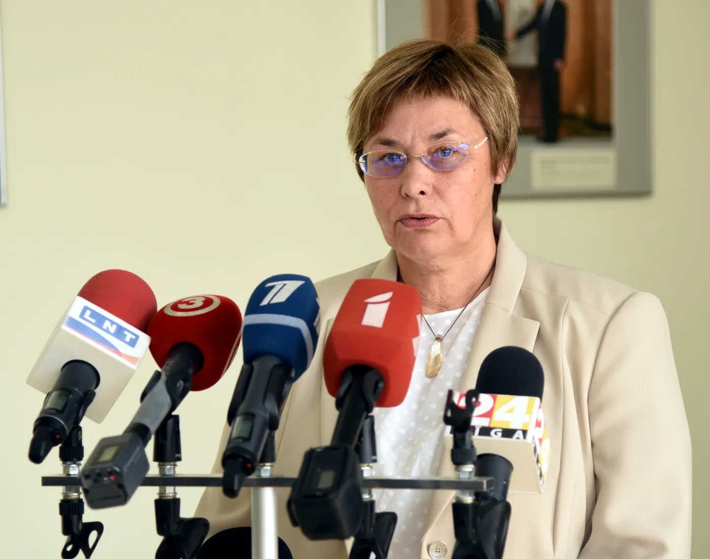 Latvijas Ģimenes ārstu asociācijas vadītāja Sarmīte Veide.