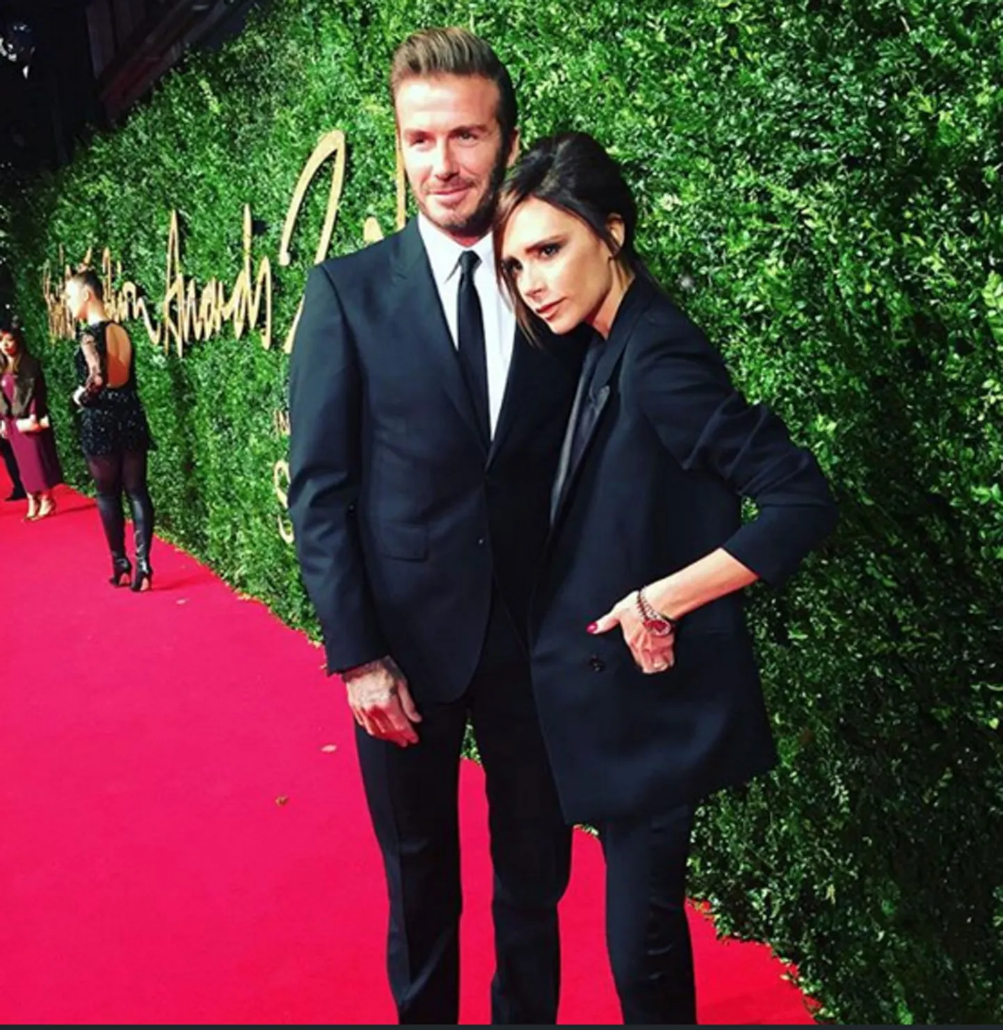 Victoria ja David Beckham