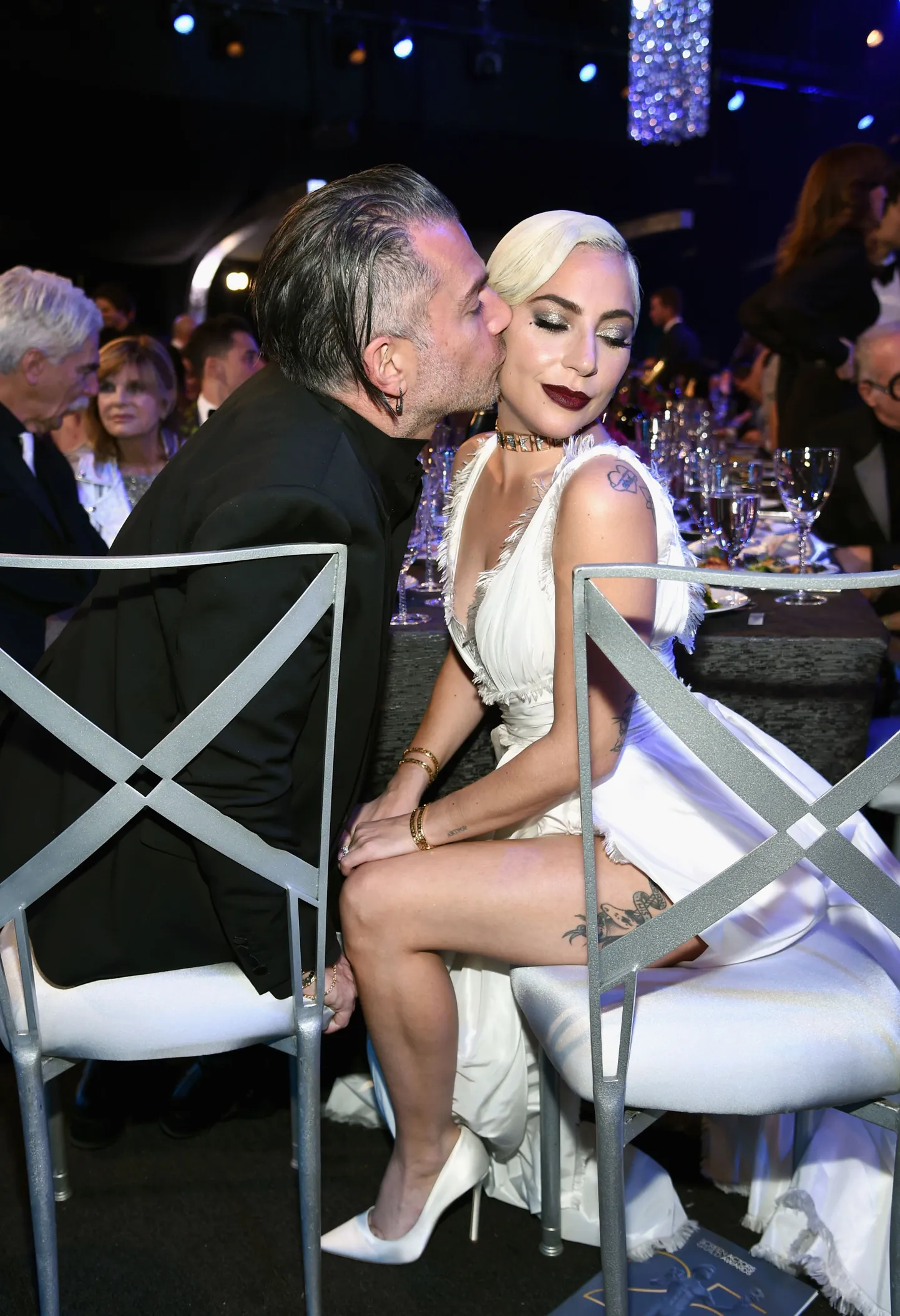 Christian Carino ja Lady Gaga 2019.