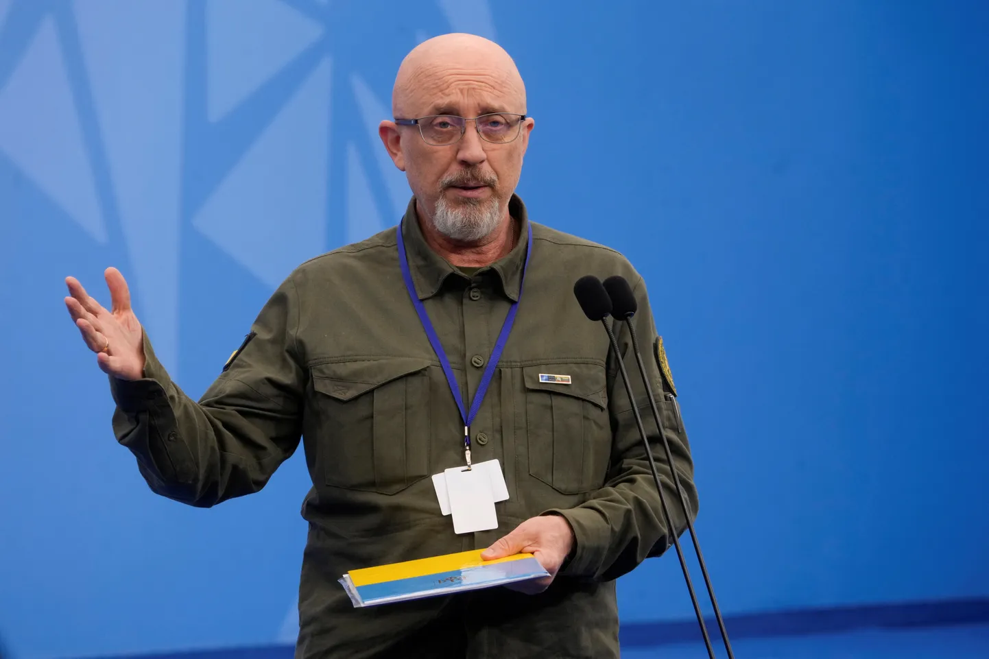 Ukrainas aizsardzības ministrs Oleksijs Rezņikovs