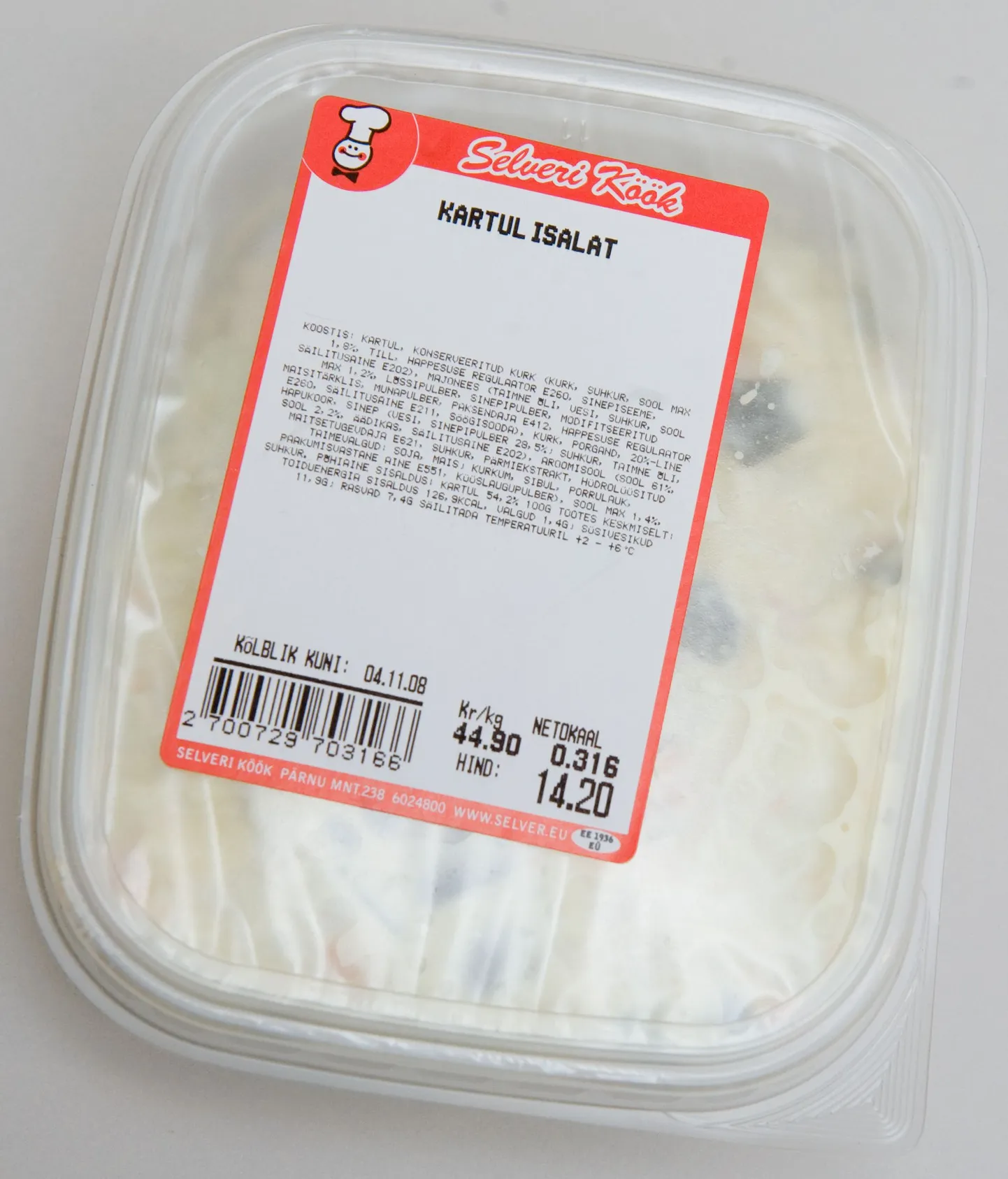 Selveri kartulisalat.