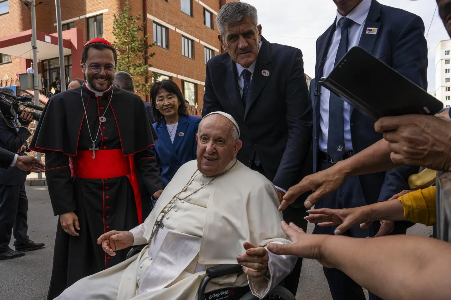 Paavst Franciscus.