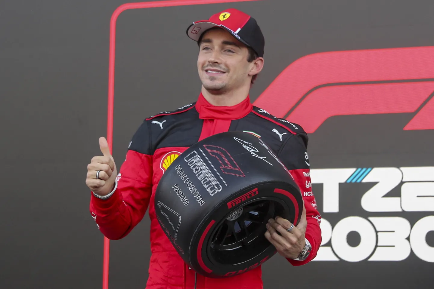 Charles Leclerc oli ise väga üllatunud, kui sai kvalifikatsioonivõidust teada.