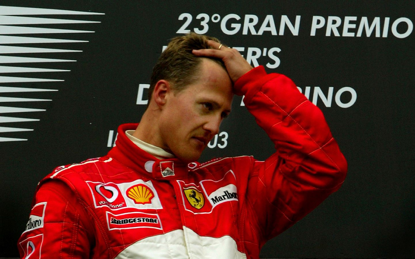 Michael Schumacher rajal nalja ei mõistnud.