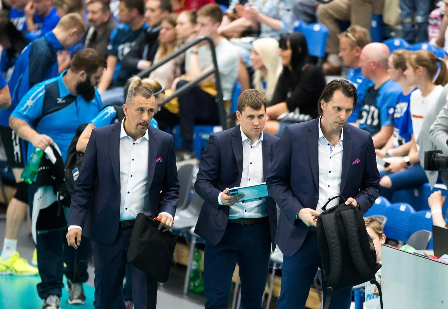 Mirko Fasini (vasakul) on koos Gheorghe Cretuga (paremal) Lubinis juba töötanud. Nüüd liitub Poolas temaga Rainer Vassiljev.