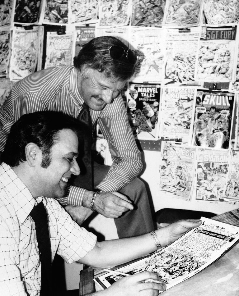 Stan Lee ja John Romita 1976. aastal