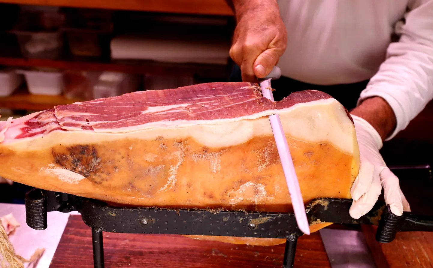 Prosciutto sink.
