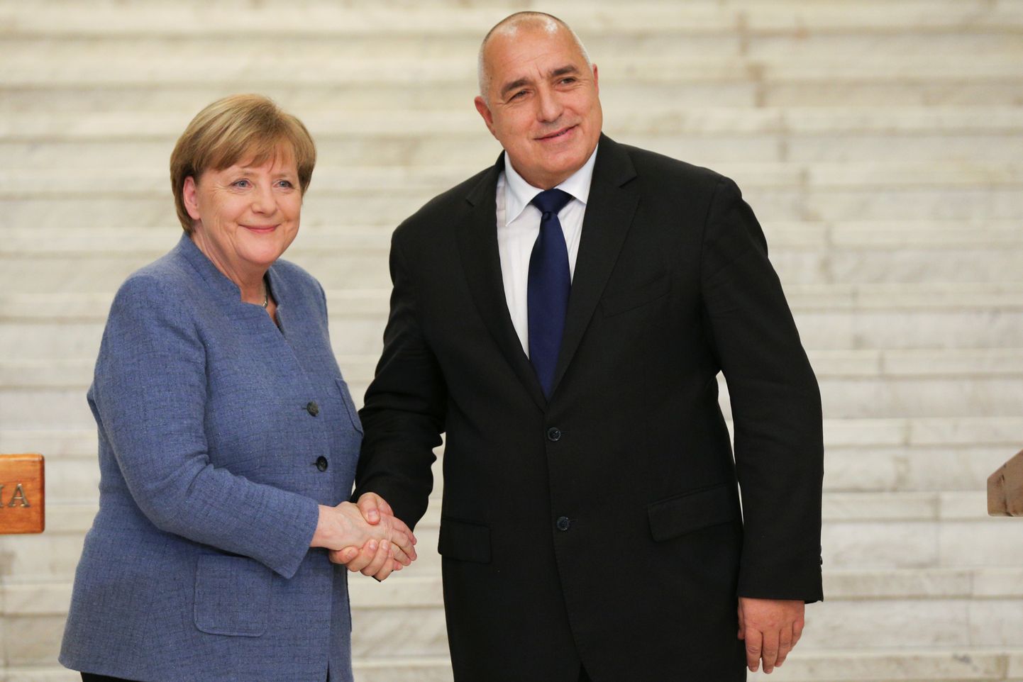 Saksa kantsler Angela Merkel ja Bulgaaria peaminister Bojko Borisov.