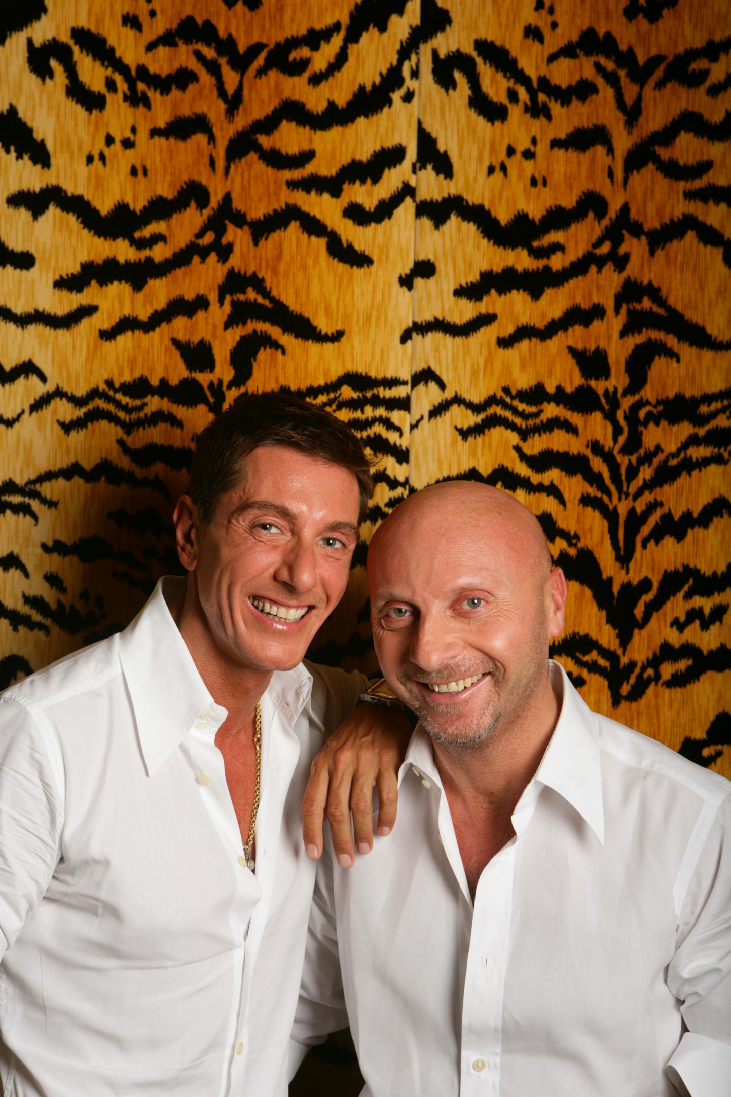 Domenico Dolce (paremal) ja Stefano Gabbana