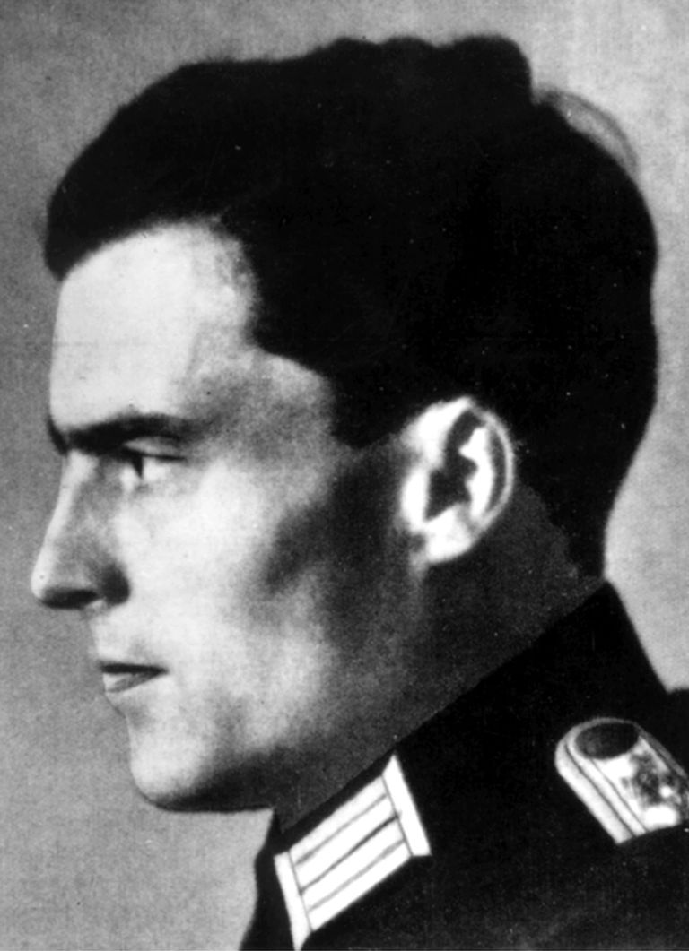 Claus von Stauffenberg, kes üritas 20. juulil 1944 Adolf Hitlerit mõrvata