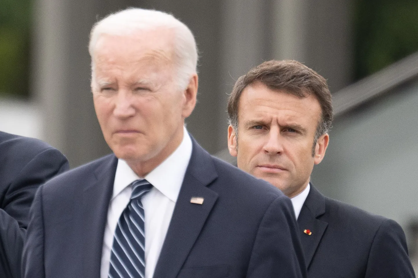 USA president Joe Biden ja Prantsusmaa president Emmanuel Macron.