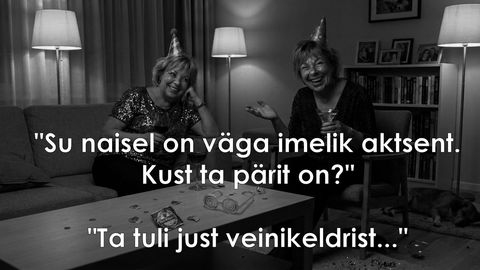 Su naisel on imelik aktsent