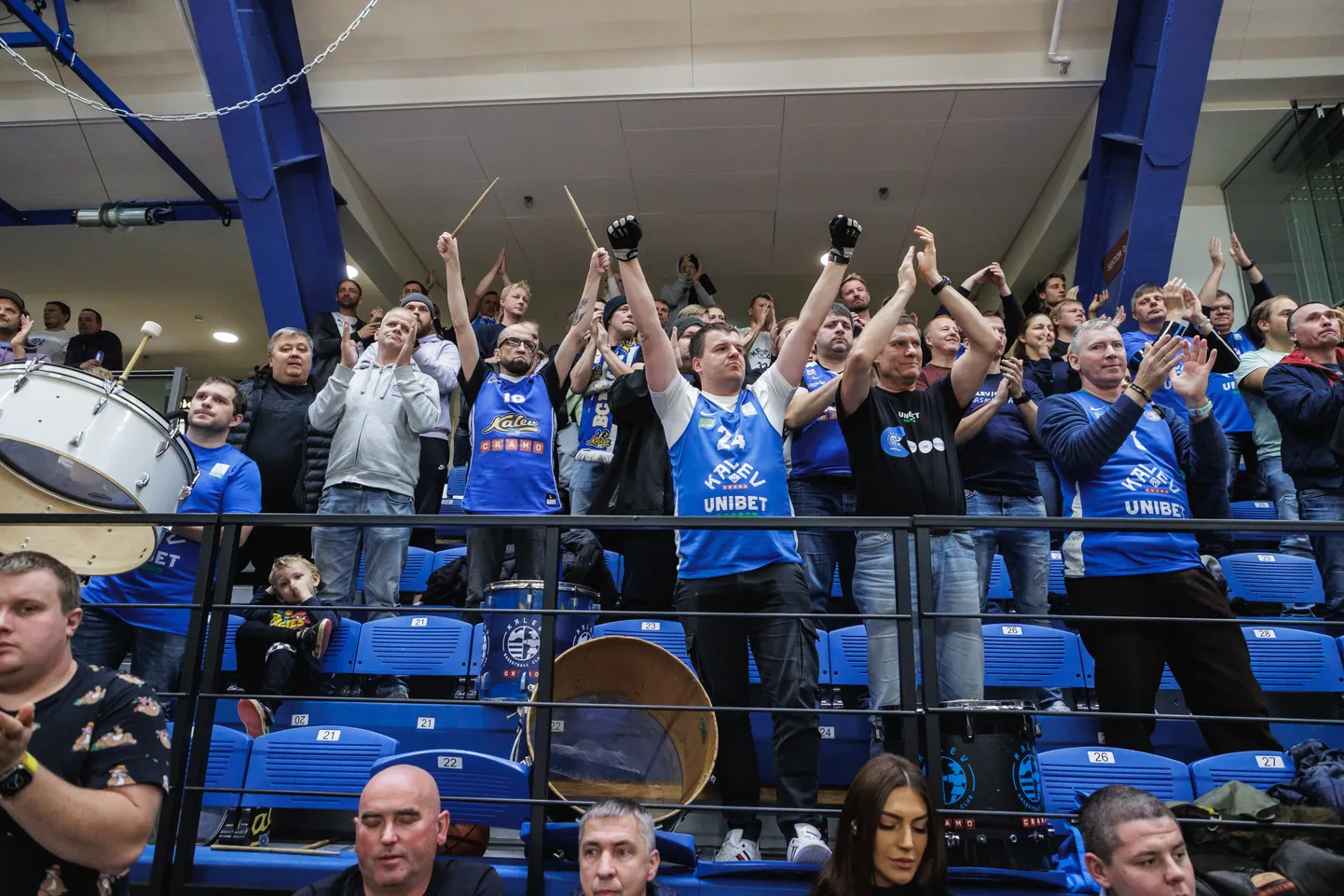 BC Kalev/Cramo poolehoidjad.