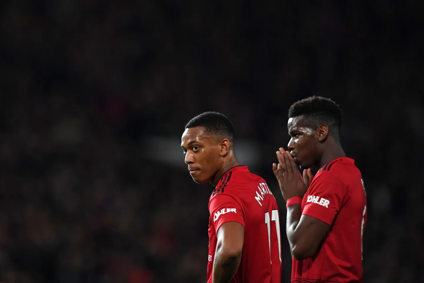 Anthony Martial (vasakul) võib peagi Manchester Unitedist lahkuda.