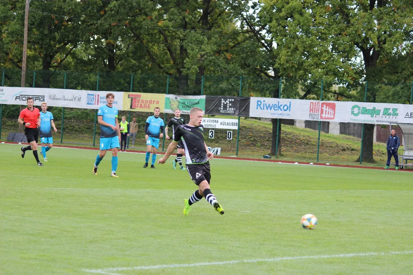Martin Pärn kõmmutas Põhja-Tallinna Volta võrku neli palli.