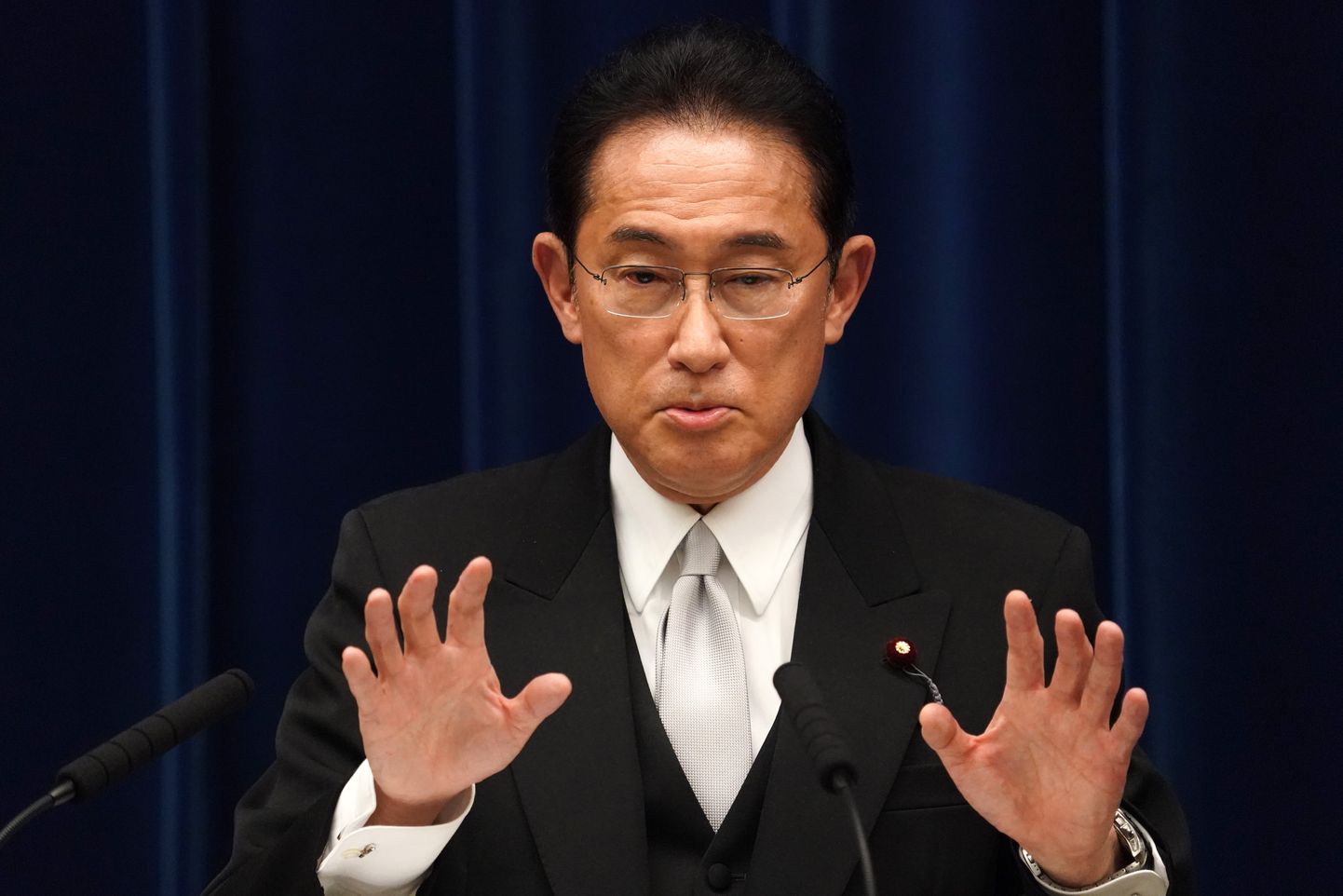 Jaapani peaminister Fumio Kishida.