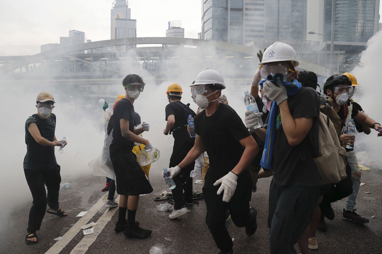 Hong Kongi protestijad.