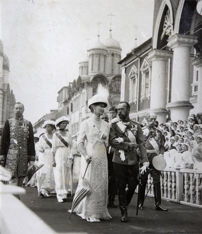 Keiser Nikolai II ja keisrinna Aleksandra