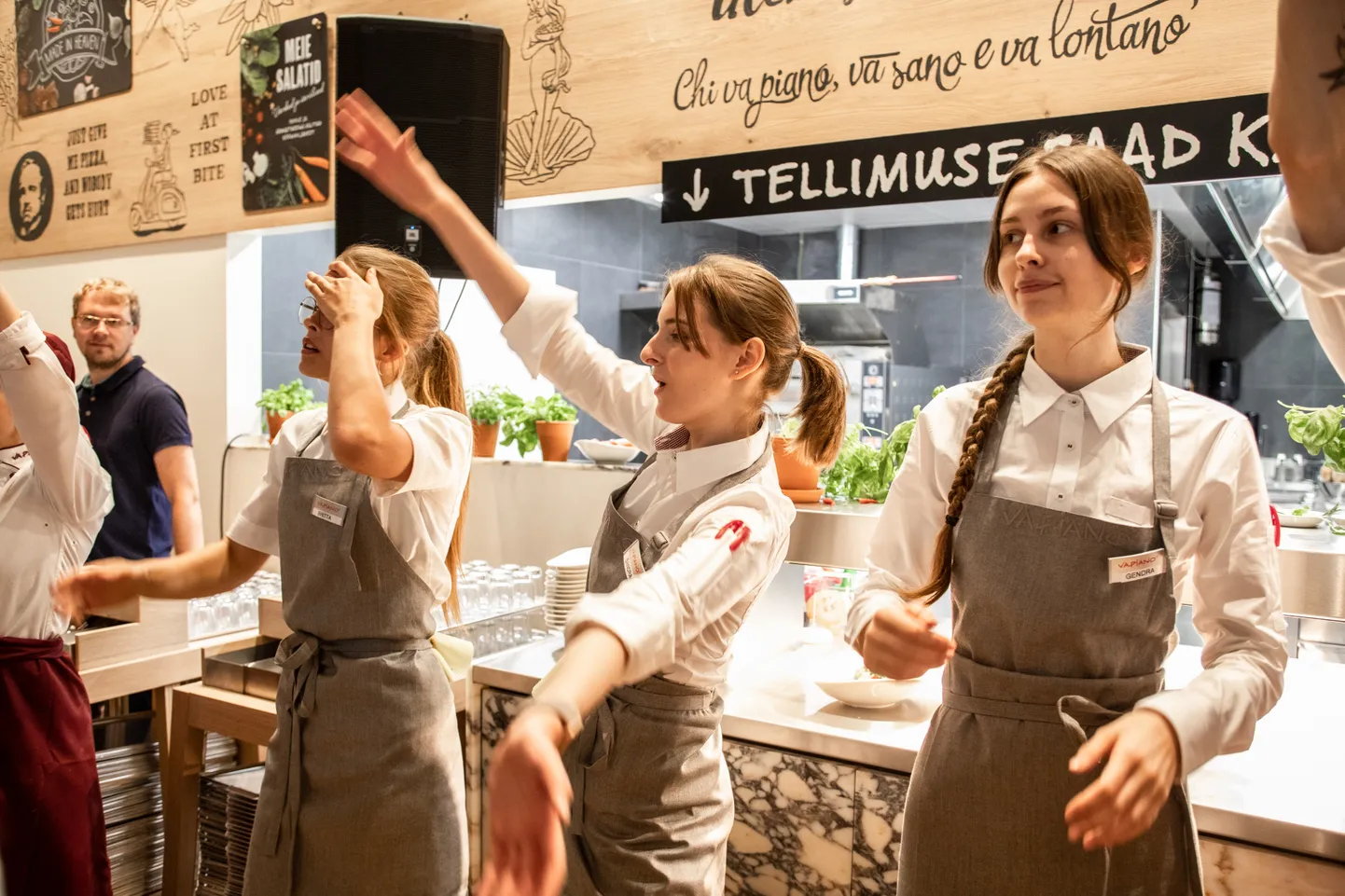 Ülemiste Vapiano avamine.