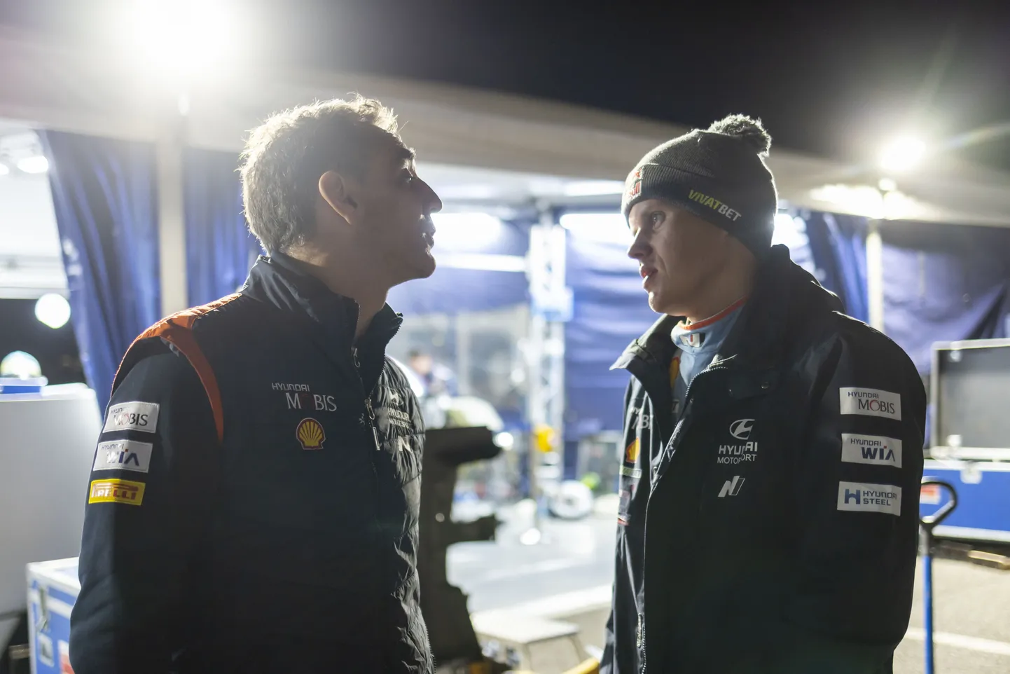 Cyril Abiteboul ja Ott Tänak.
