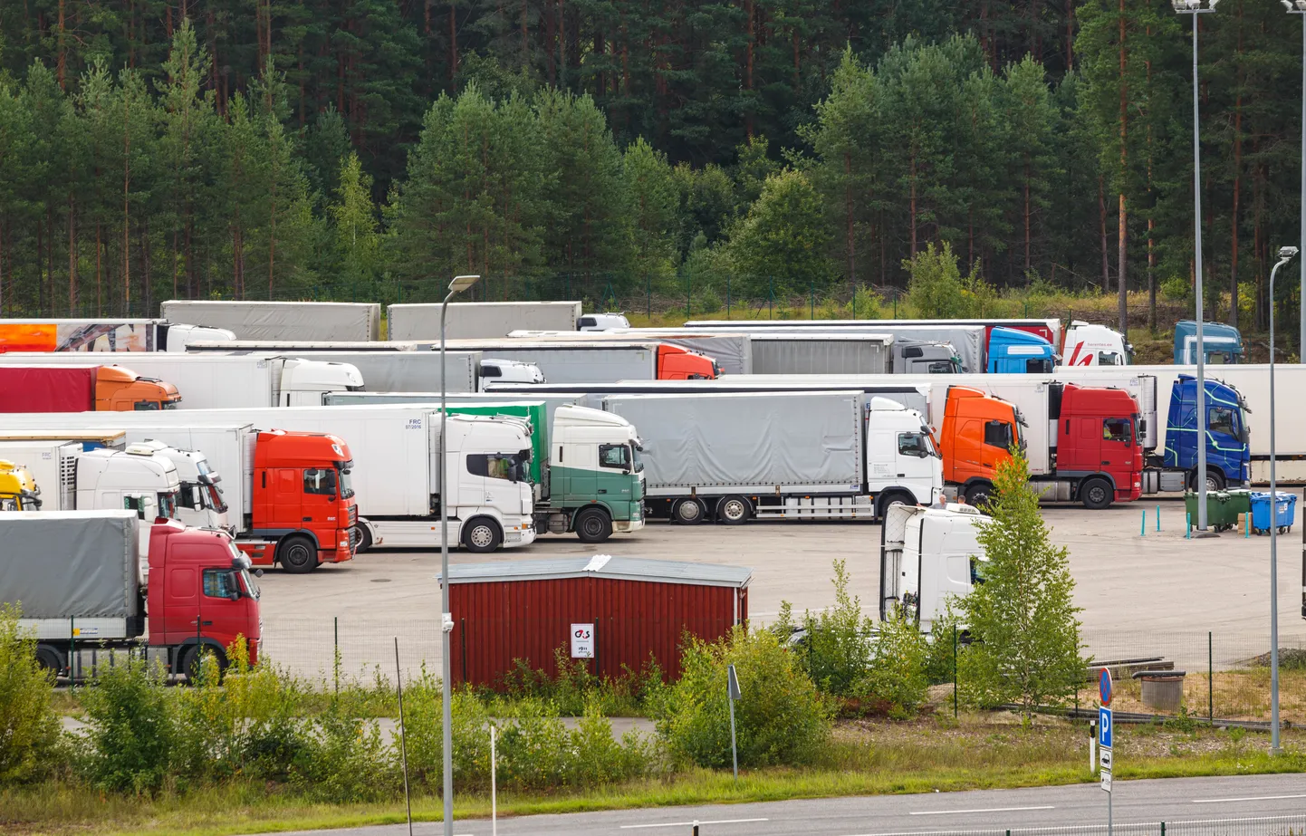 Koidula piiripunkt Võrumaal.