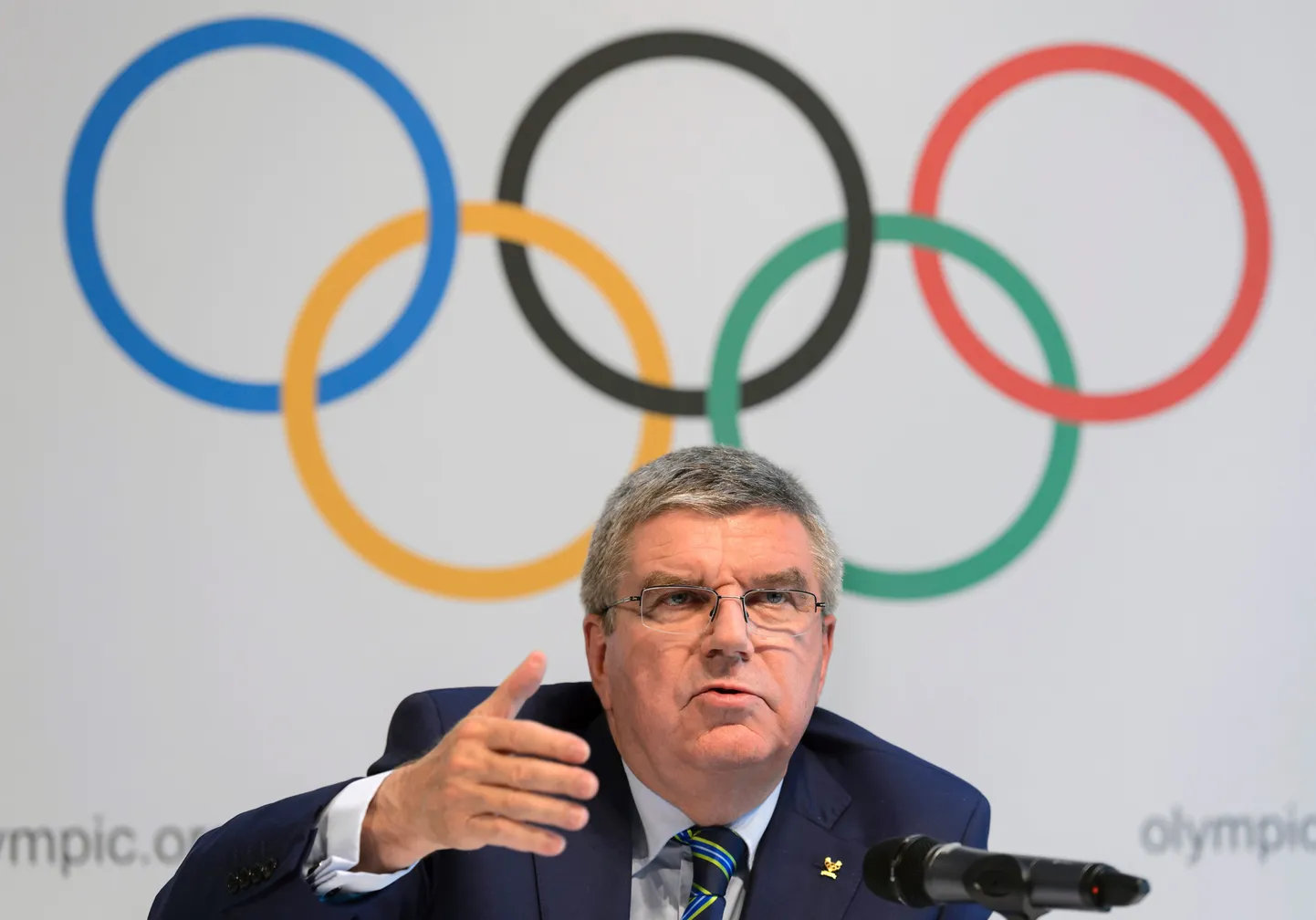 ROKi president Thomas Bach.
