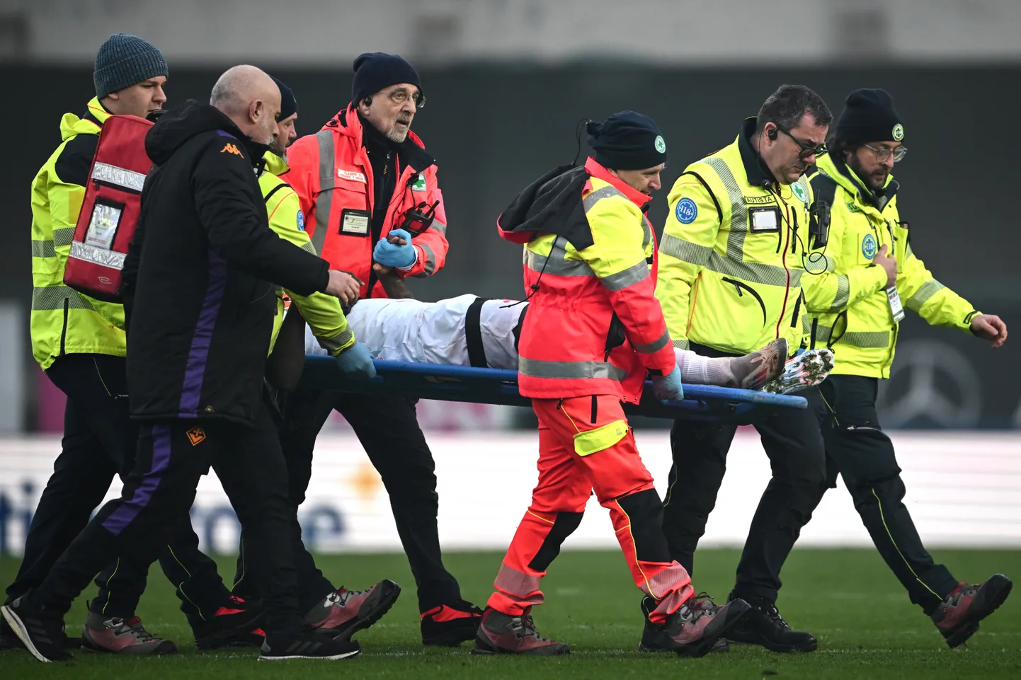 Moise Kean kanderaamil.