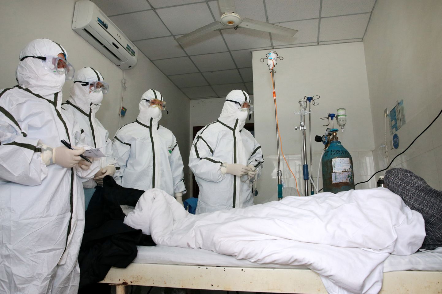Wuhanis haigete eest hoolitsevatest meditsiinitöötajatest on väike osa ka ise koroonaviirusega haigestunud.