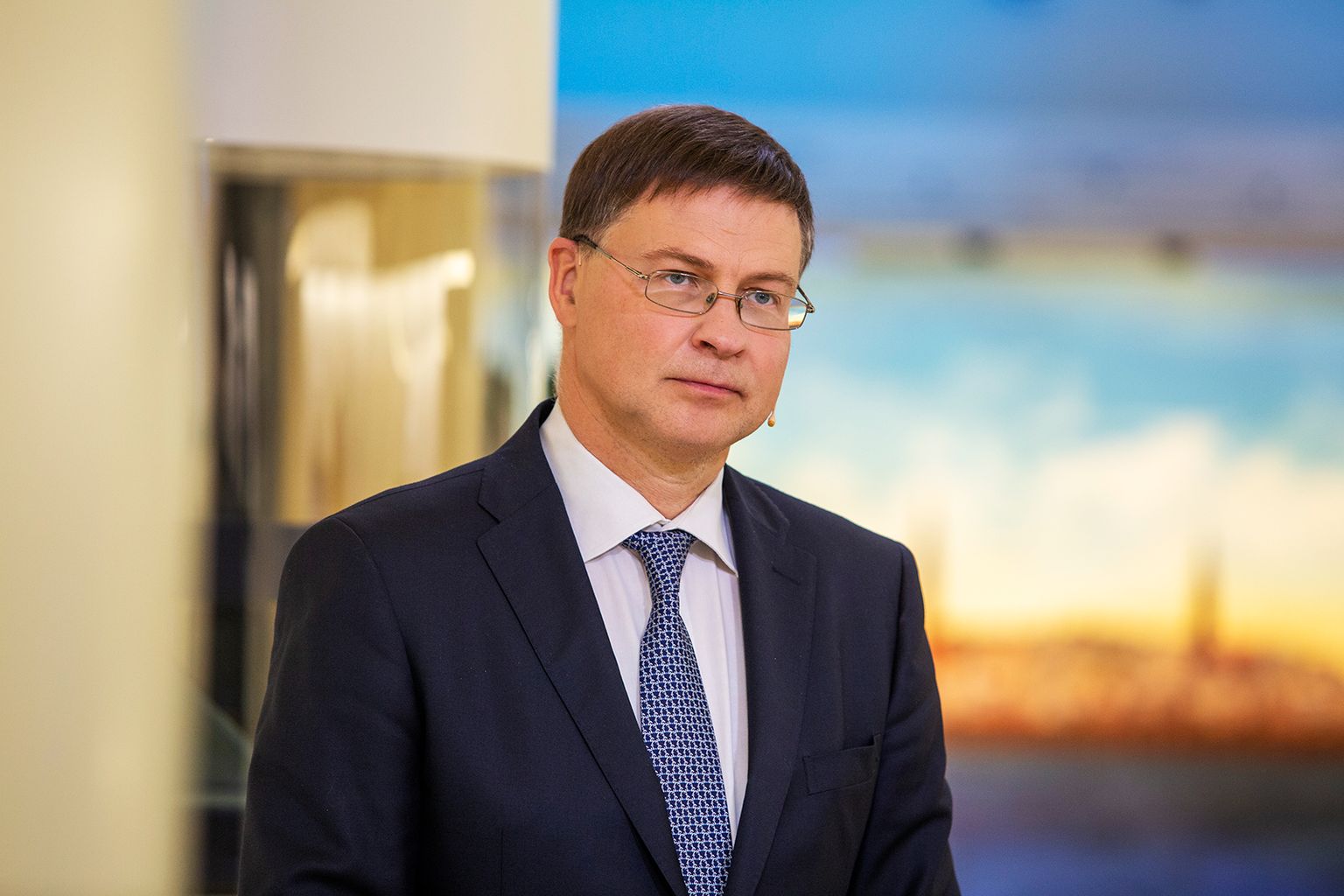 Eiropas Komisijas priekšsēdētājas izpildvietnieks un tirdzniecības komisārs Valdis Dombrovskis