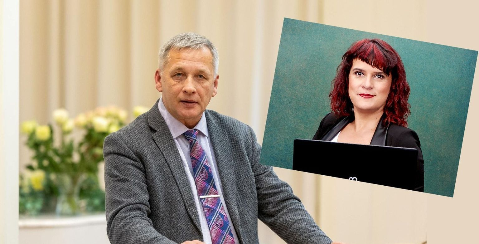 Kalle Grünthal ja Diana Poudel