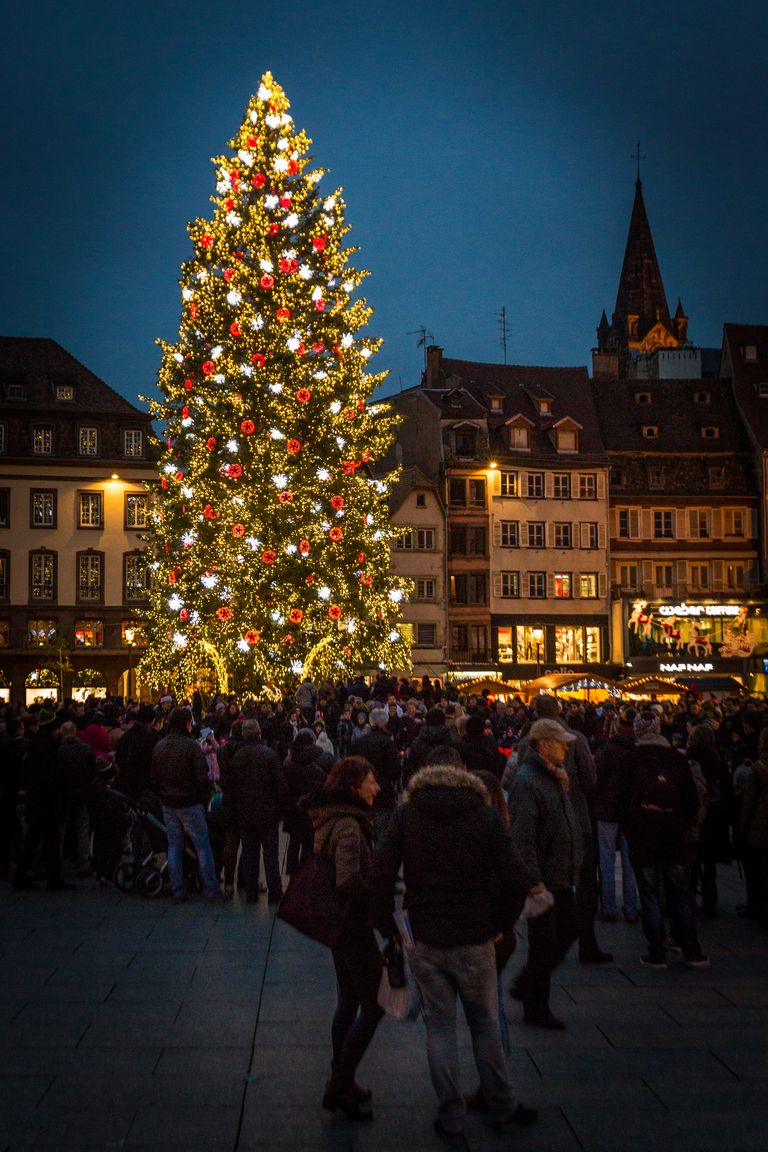 Jõuluturg Strasbourgis 2014. aastal.