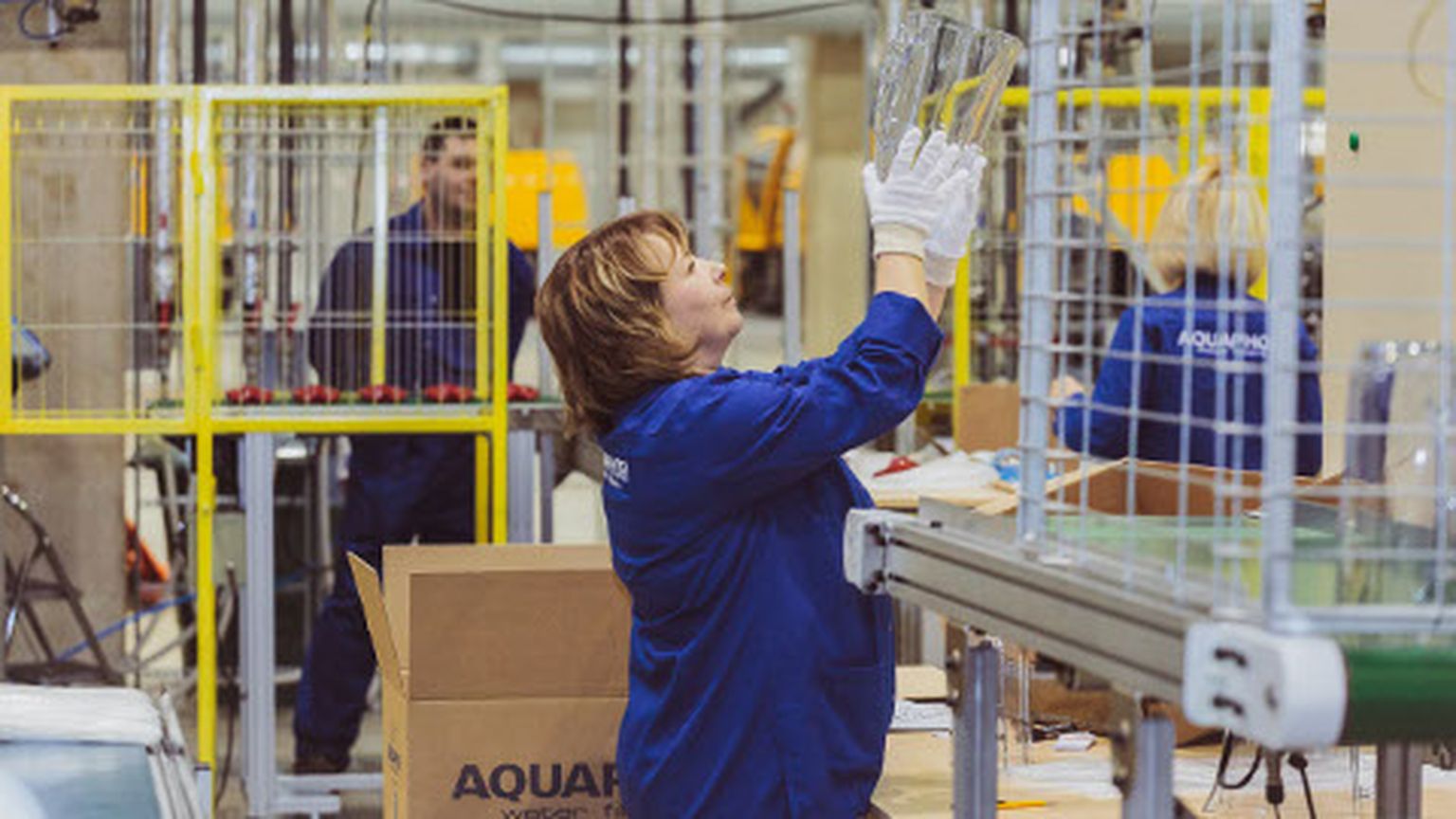 Aquaphori veefiltrite tehas on üks Ida-Virumaa tööstusalade arendamise edulugudest. Narva logistika- ja äriparki peaks lähiajal lisanduma veel sadu töökohti.