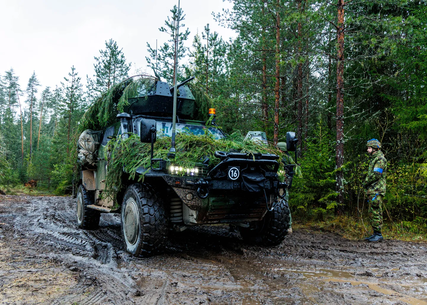 Estonian defense forces' wartime composition to be increased to 50,000.