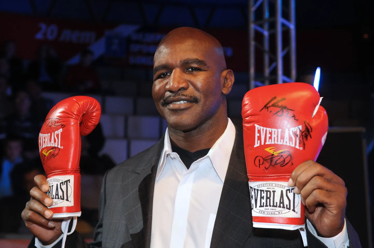 Evander Holyfield.