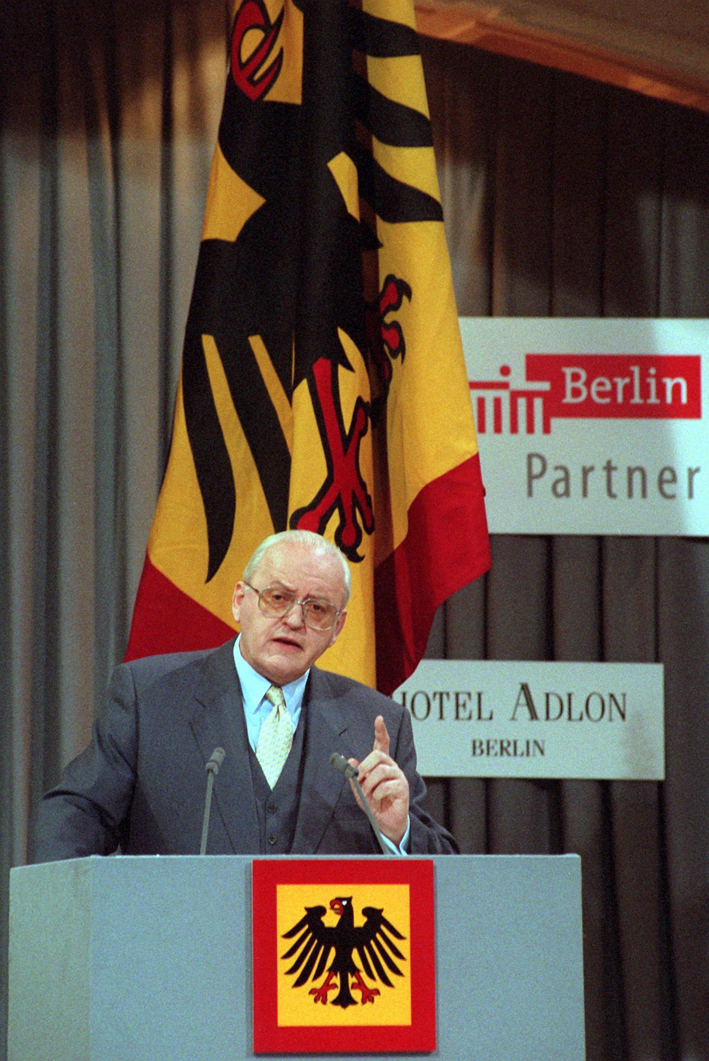 Saksamaa endine president Roman Herzog 1997. aastal.