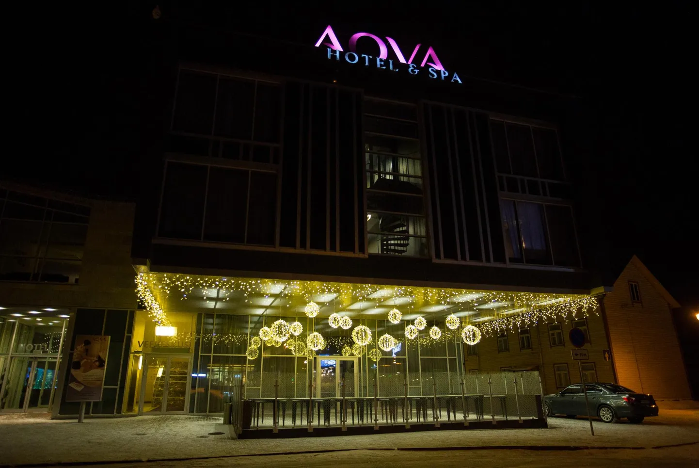 Tiksub vaikselt kahe tuhande kahekümne esimesse: aastavahetus on tänavu Aqva hotellis ja spaas vaikne aeg.