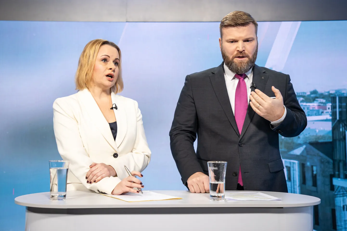 Rus.Postimehe stuudios vaidlesid keskerakondlane Lauri Laats ja reformierakondlane Maria Jufereva-Skuratovski.