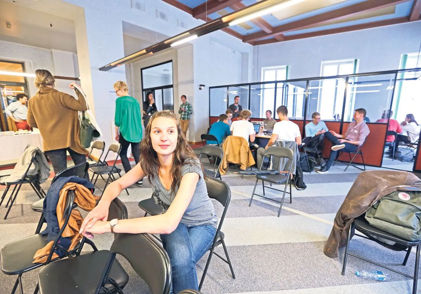 Pilt on tehtud ürituselt Tartu Garage48 Hub.
