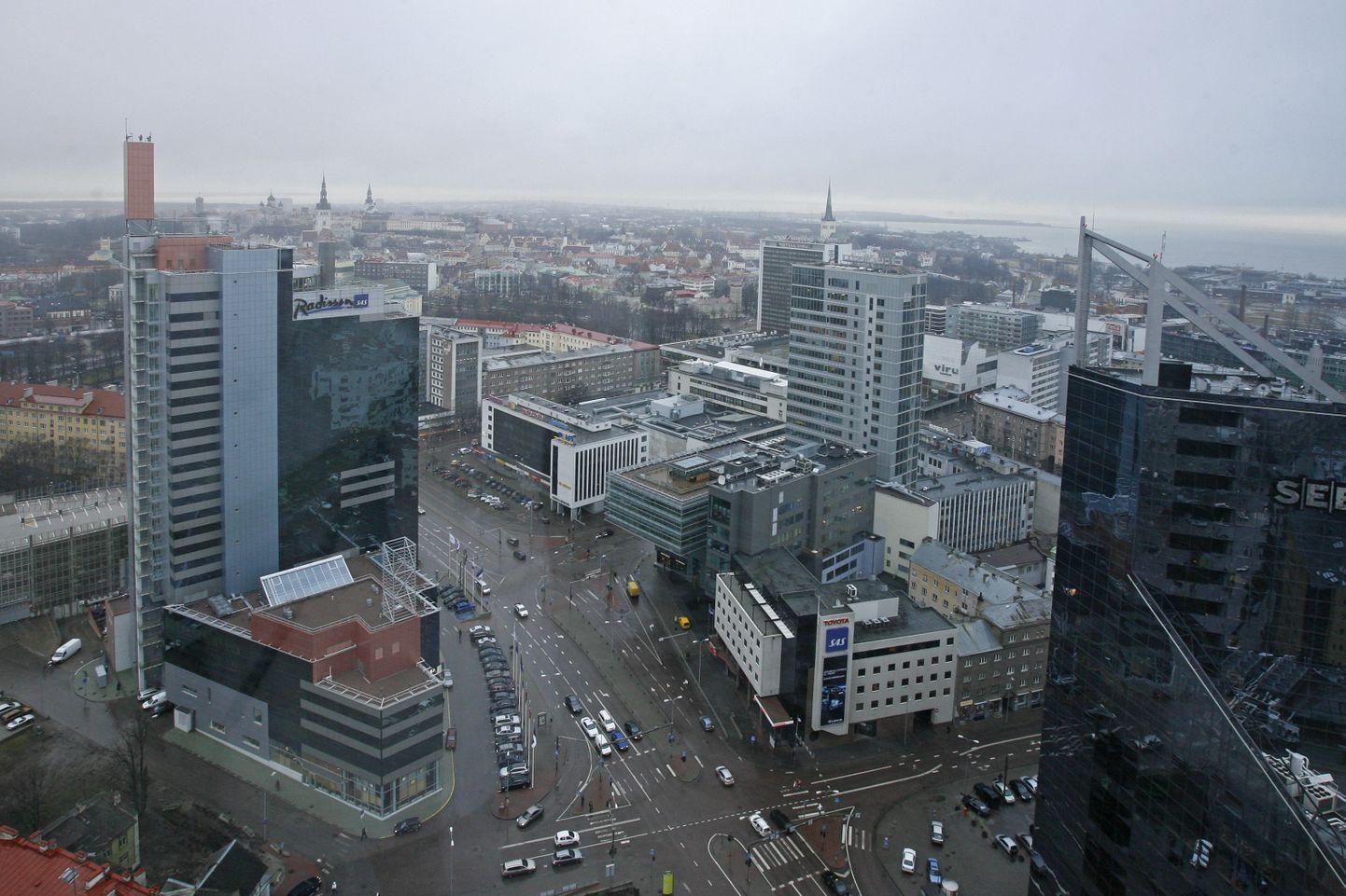 Kõrghooned Tallinnas.