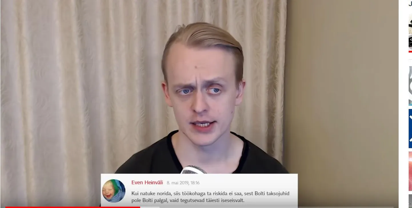 Märt Koik pühendas armunäljas Bolti taksojuhist rääkinud artiklile ja selle kohta käinud kommentaaridele terve saate.