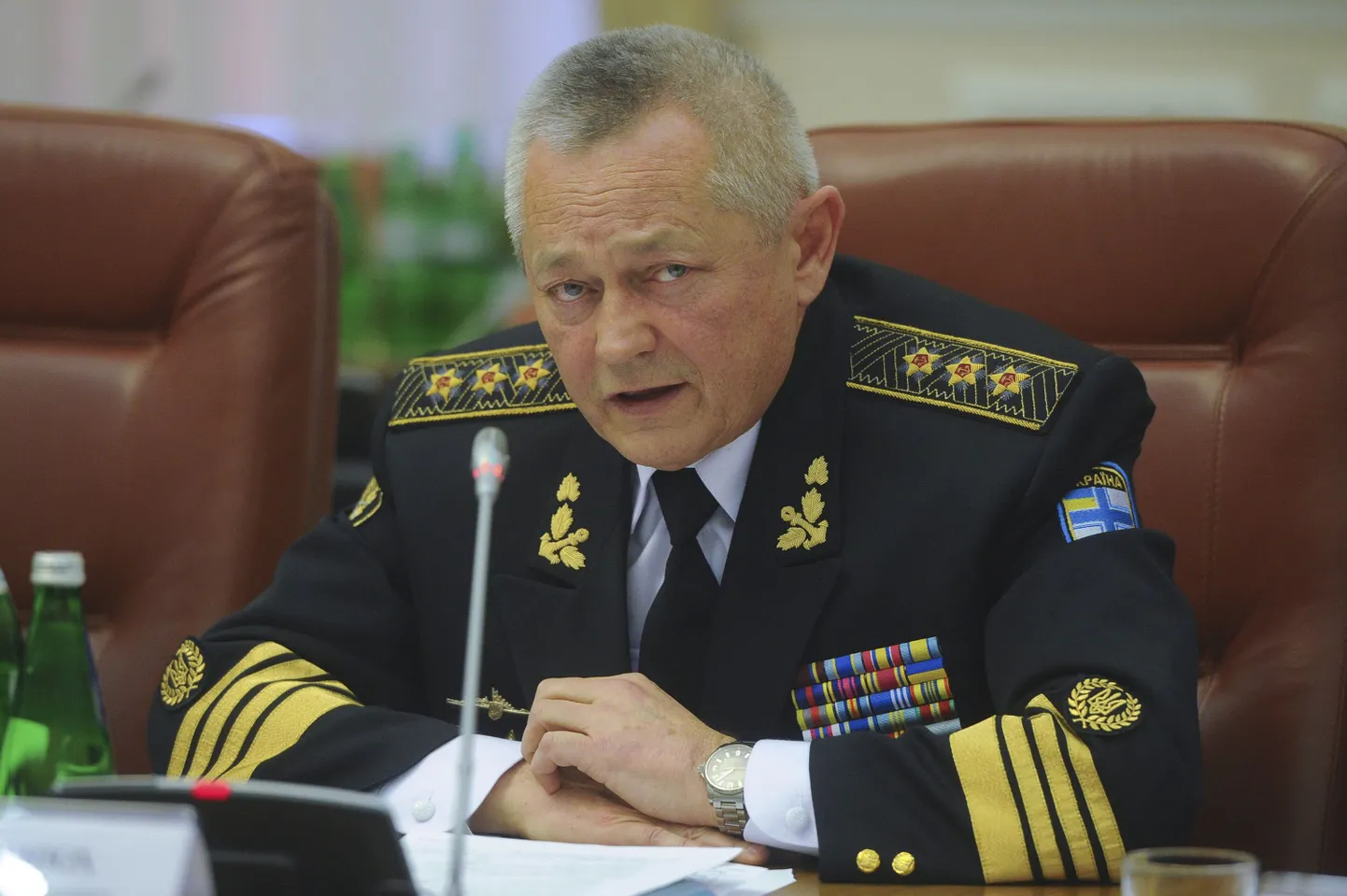 Ukraina kaitseministri kt Ihor Tenjuhh esitas tagasiastumispalve täna.