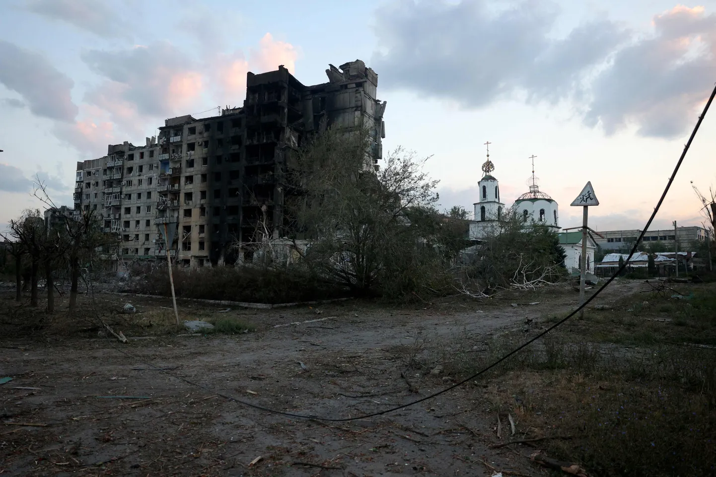 Торецк в июле 2024 года.