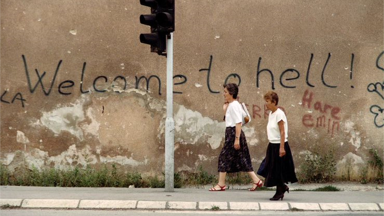 Сараево, 1994 год.
