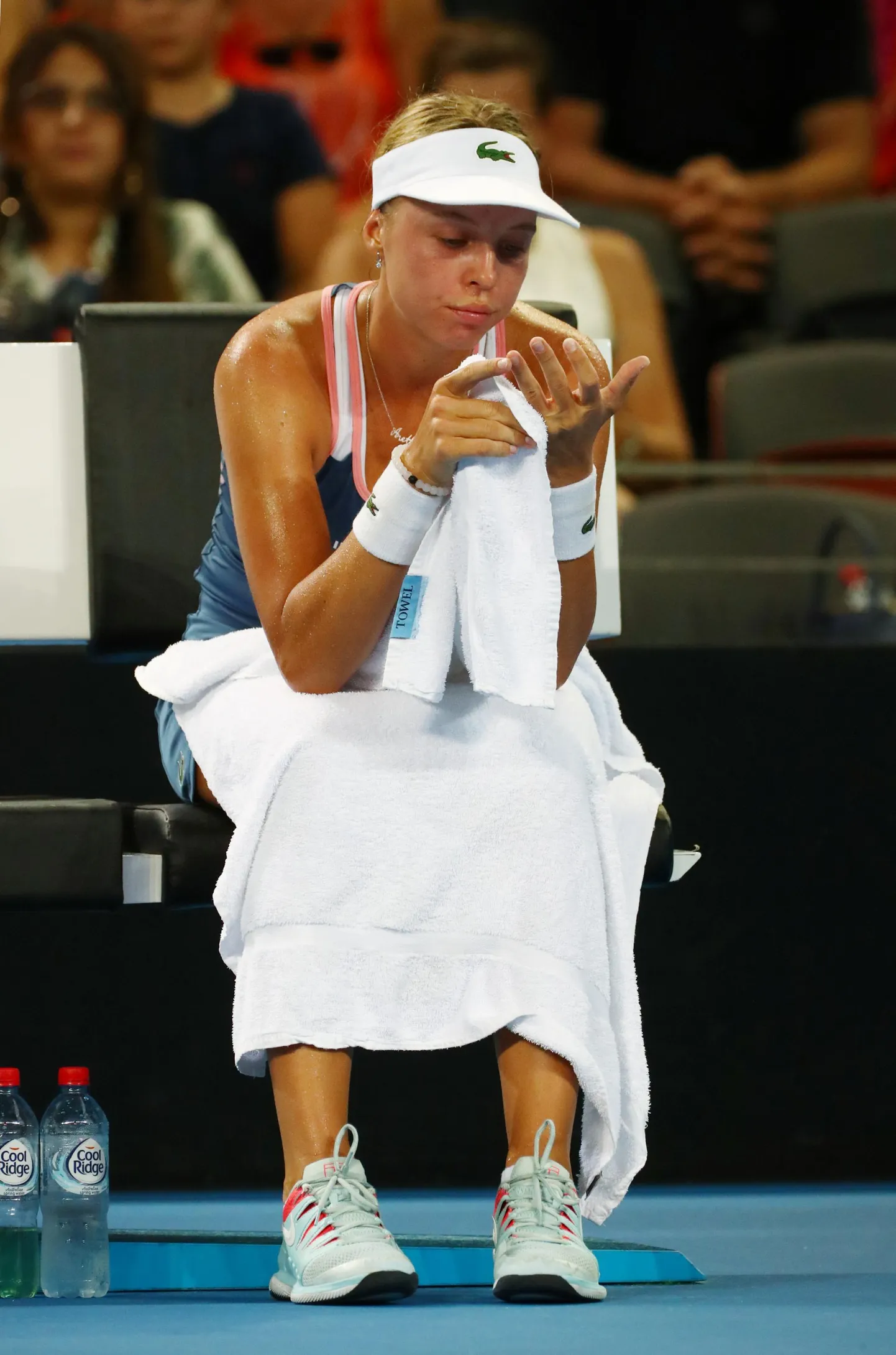 Anett Kontaveit kaotas keskendatuse ja Lesia Tsurenko karistas selle ära.
