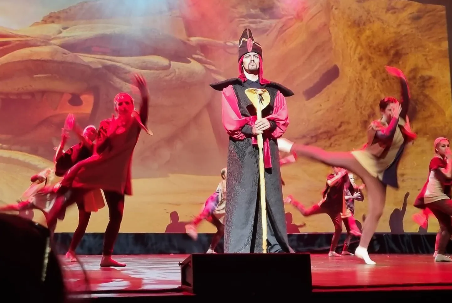 ''Aladdini võlulamp" esietendus eelmise aasta mais Tallinnas Alexela kontserdimajas.